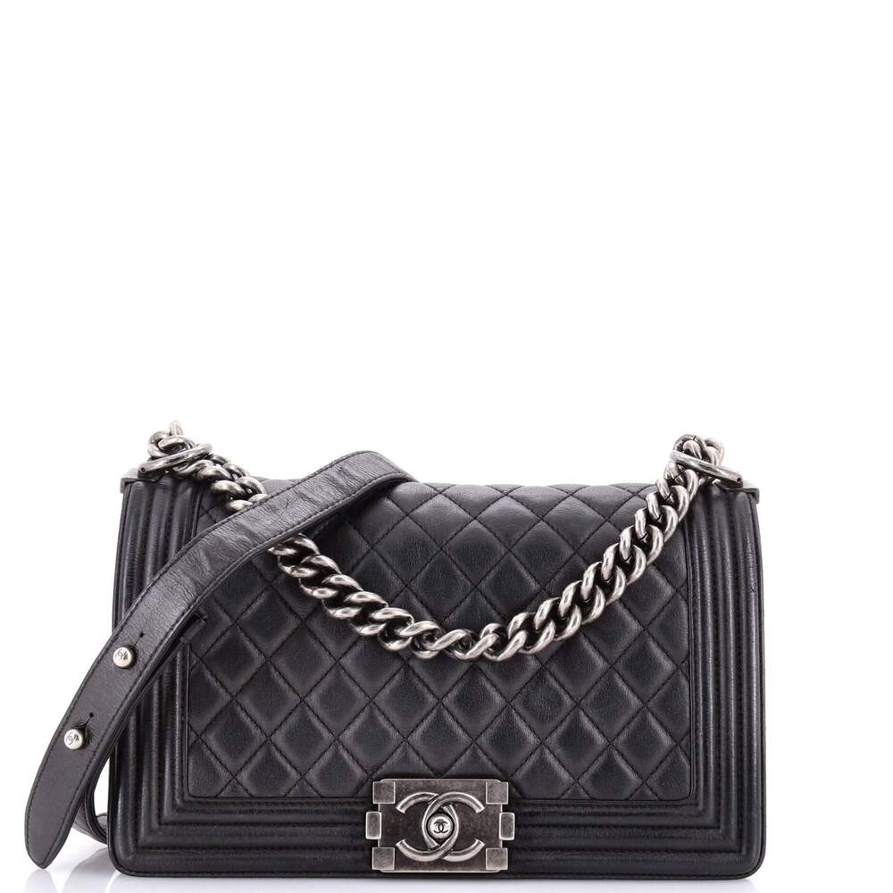 Chanel Boy Flap Bag Quilted Lambskin #254494C39B